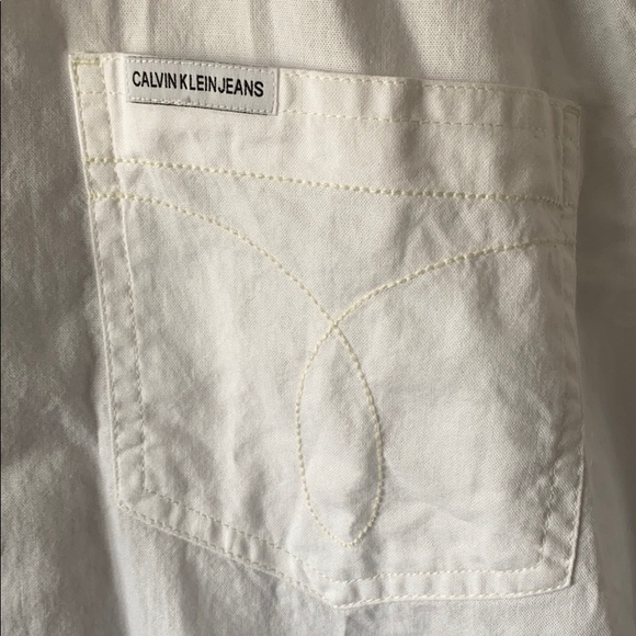 Calvin Klein Mens Button Up Polo xl - Picture 2 of 4